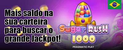 Mega Jackpot de Boas-Vindas promotion banner